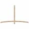 Ekena Millwork Bellingham Smooth Timber Gable Bracket, Douglas Fir, 84"W x 53"H x 3 1/2"D x 3 1/2"F, 15/12 Pitch GBW084X53X0404BEL00SDF - alternate 1